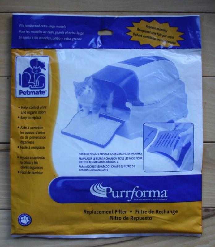 Petmate Purrforma Replacement Charcoal Filter Jumbo Extra-Large