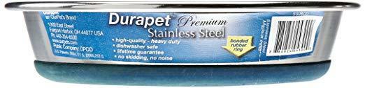 Our Pets Durapet STAINLESS STEEL CAT DISH 8 oz
