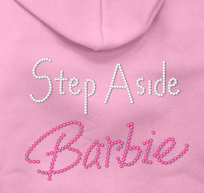 XL Dog Hoodie boxer lab collie pit bull Step Aside Barbie Dog Shirt clothes USA