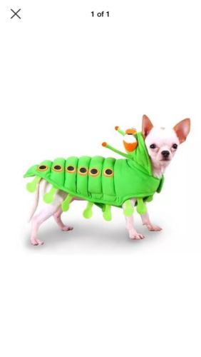 CATERPILLAR DOG PUPPY COSTUME HALLOWEEN SIZE O NEW