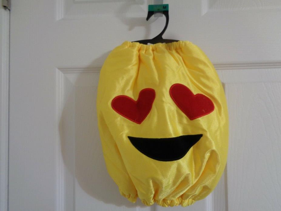 NWT Valentine's  Day Emoji Dog Costume size M PLUSH See size chart