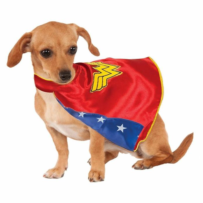 Dog Wonder Woman Cape Dog Costume (E)