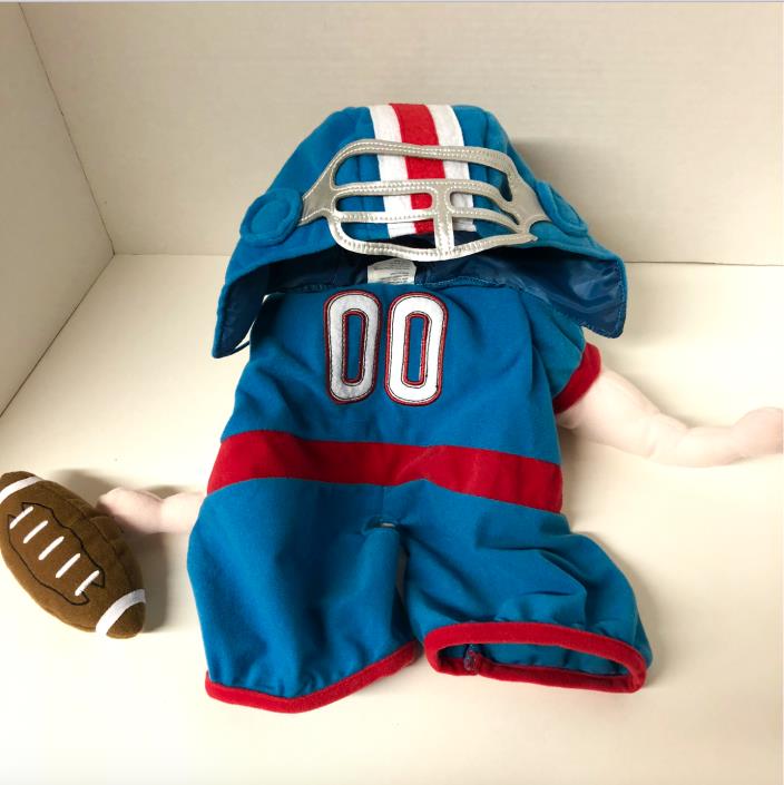 Football Player Costume with Helmet for Pet Dogs Size Large (See chart) NWT