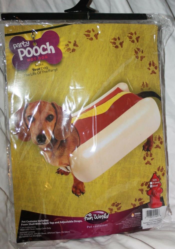 HotDog  Pet Food  Dog  Halloween Costume x-small