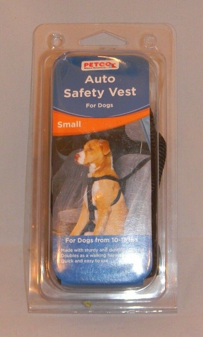 Petco Auto Car Safety Vest for Dogs Small 10-18 Lbs