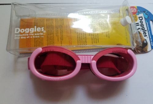 Doggles ILS Goggles Protective Eyewear for Dogs Size S (9-25 lbs) Pink
