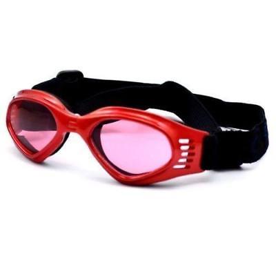 Red Cute Pet Dog UV Sunglasses Goggles Eye Wear Protection Waterproof