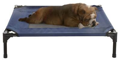 Elevated Pet Bed Portable Raised Cot Style Bed in Blue [ID 3740982]
