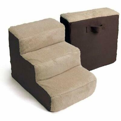 Dallas Beds & Furniture Manufacturing Co. 3 Step Home Dcor Pet Steps, Brown &
