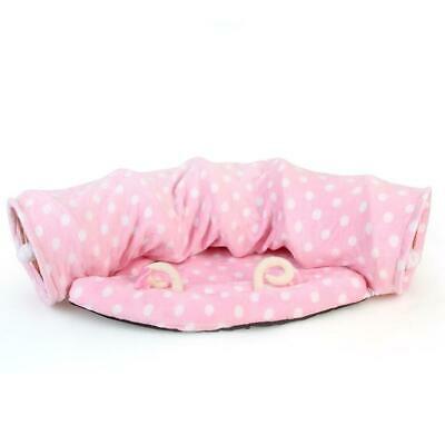 Pet tunnel cat sleeping bag bed