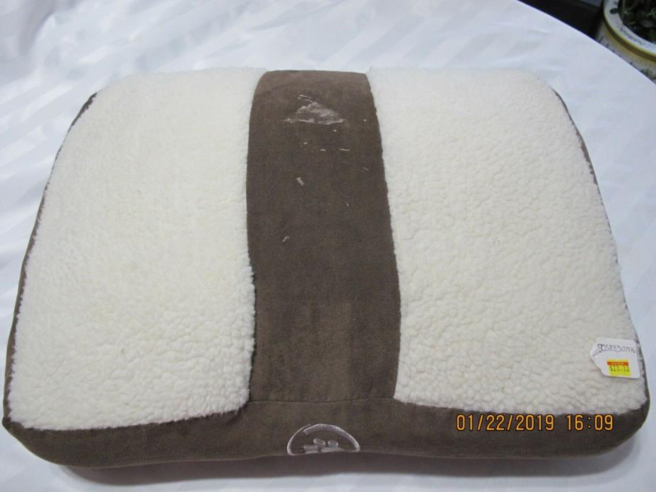 New Small Dog / Pet Warm Bed Mat Pad With Removable Cover New With Flaw