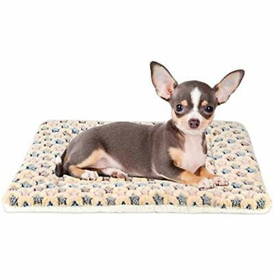 Mora Pets Ultra Soft (Dog/Cat) Bed Mat With Cute Prints Reversible Fleece Crate
