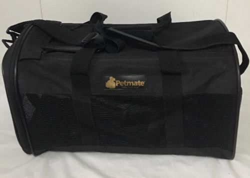 Petmate Soft Sided Kennel Carrier For Small Dogs & Cats EUC