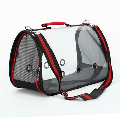 Portable Dog Carrier Bag Mesh Breathable Outdoor Travel Carrying