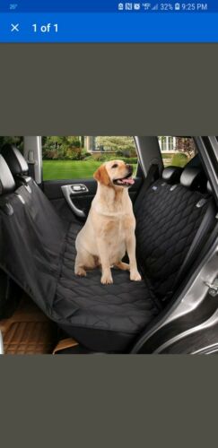 New the handy things deluxe waterproof dog car seat cover.