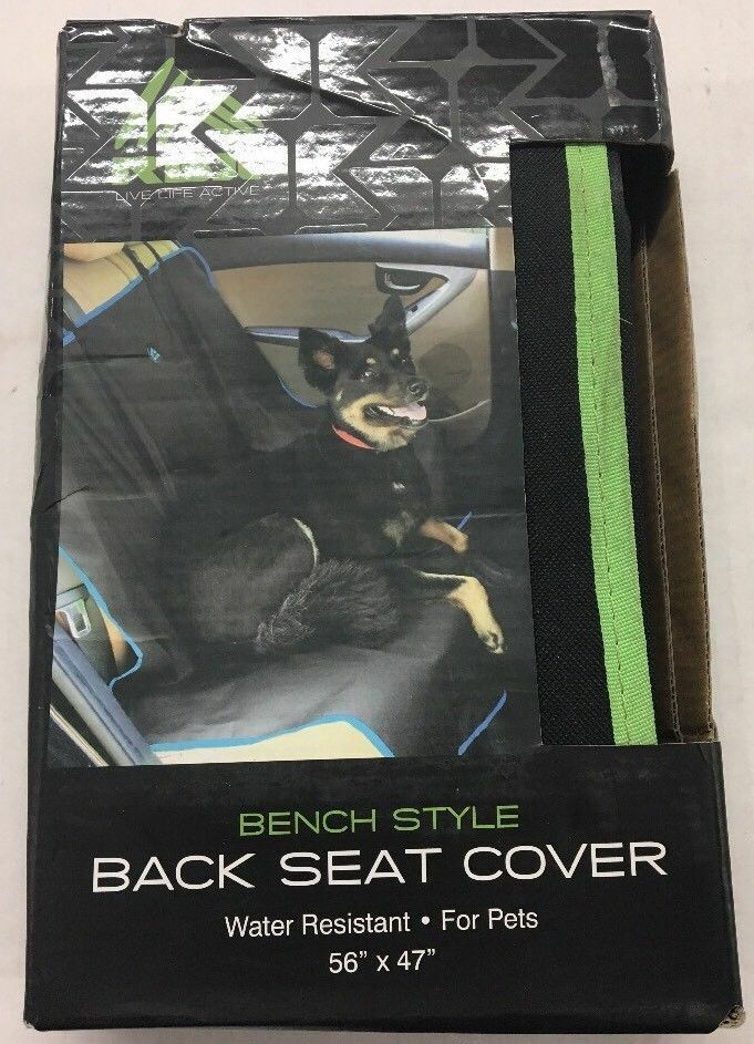 Bench Style Back Seat Cover For Pets Dog 56