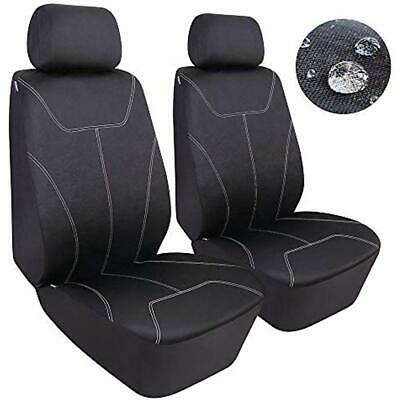 Waterproof Universal Fit Front Seat Covers Set Bucket Protector Airbag For Cars