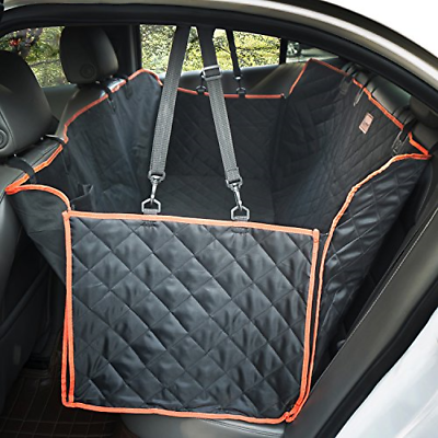 Lantoo Dog Seat Cover, Large Back Seat Pet Seat Cover Hammock for Cars, Truck...