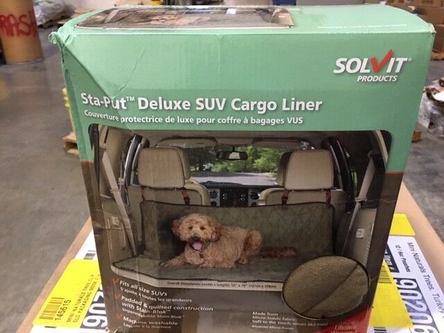 New Sta-Put Deluxe SUV Cargo Liner Dog Car Seat Liner Animal Travel