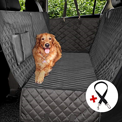 Dog Car Seat Covers, 100% Waterproof Scratch Proof Nonslip Dog Seat New