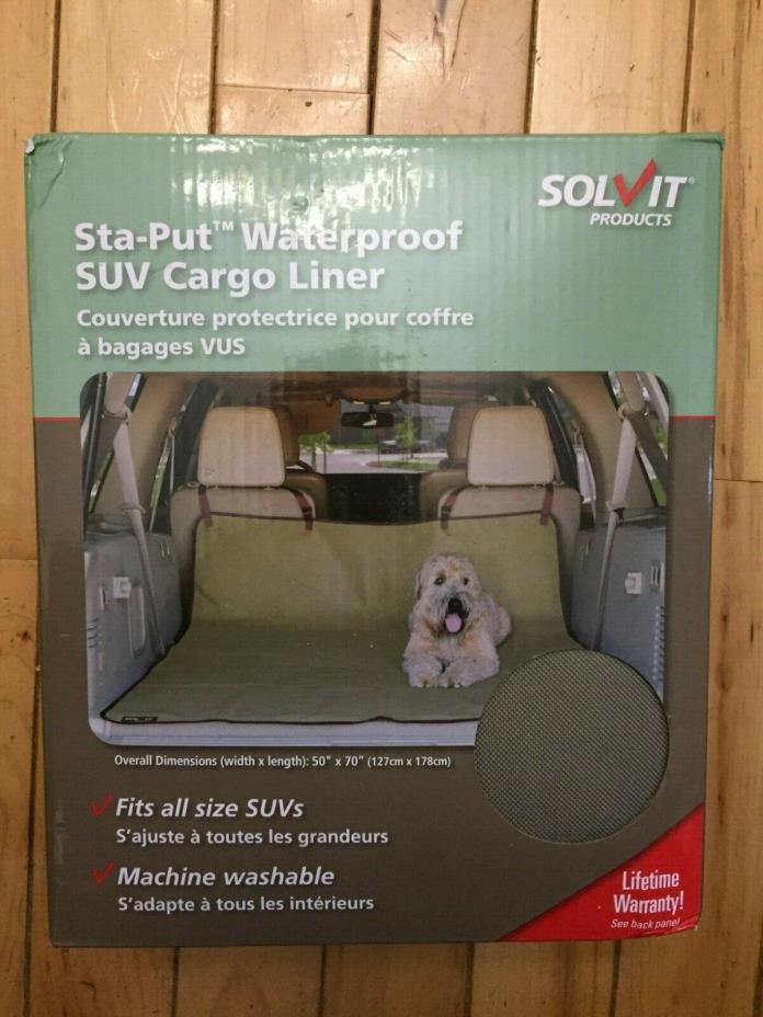 New Sta-Put WATERPROOF SUV Cargo Line Car Seat Liner Animal Travel 50X70