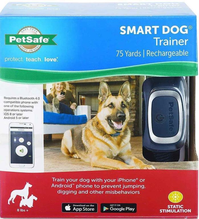 PetSafe Smart Dog Remote Trainer Collar Smart-Phone Based Training to 75 Yards