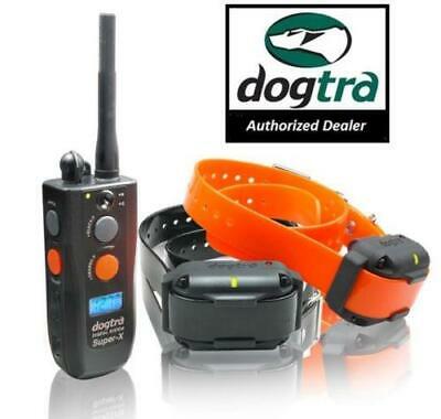 Dogtra D3502 NCP Super X Waterproof Remote 2 Dog Training Collar 1 Mile Range