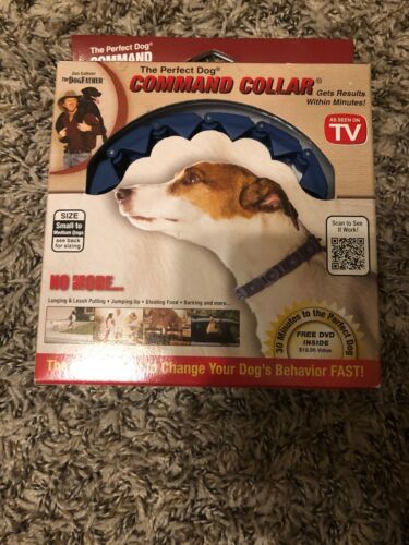 New! Don Sullivan Perfect Dog Command Collar Training Pets Prong Choke + DVD NIB