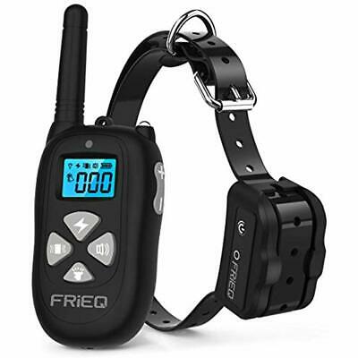 FRiEQ Dog Training Collar Remote Control Waterproof Rechargeable With / Electric