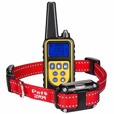 ZIYOR Dog Training Collar Shock Collar, Upgraded 100% Waterproof And 850 Yd With