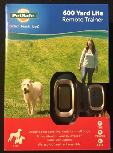 New Petsafe 600 Yard Lite Remote Trainer Small-Large Size Dogs FACTORY SEALED