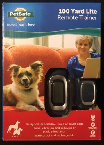 New Petsafe 100 Yard Lite Remote Trainer For Small-Mid Size Dogs *FACTORY SEALED