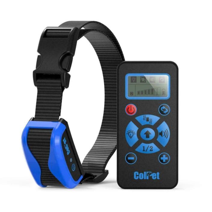 Dog Pet Training Shock Collar Rechargeable Waterproof with Remote All Sizes Bark