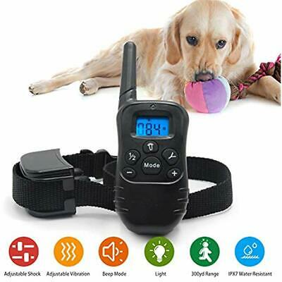 Dog Collar, Rechargeable And Waterproof Shock W/3 Training Modes, Beep, Shock,
