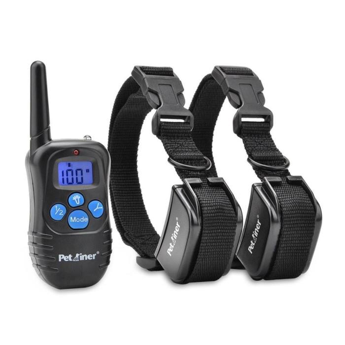 Dog Training Collars, Two Rechargeable Collars, Rainproof 330 yd Remote