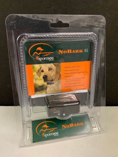 SportDog NoBark 6 No Bark Collar Stop Dogs Barking Anti-Bark SBC-6  - RFA-67