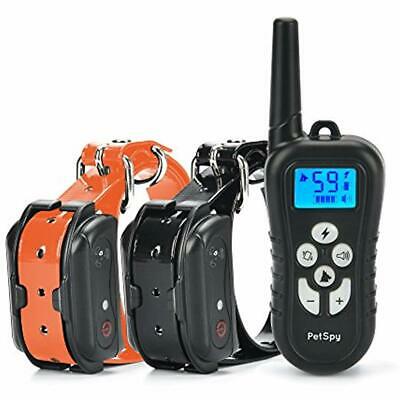 Dual Training Collars Dog Shock For 2 Dogs With Beep, Vibration And Electric Pet
