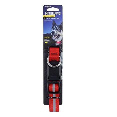Nite Ize Nite Dawg LED Dog Collar Red Medium Fits 13-18 - NND2M-10-R3