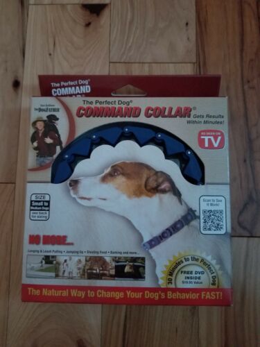 The Perfect Dog Command Collar Small to Medium Dogs W/ DVD Genuine ASOT New