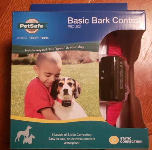 PetSafe Basic Bark Control Collar/Dogs 8lbs up. Xtra pack of 2 Rfa-67 batteries