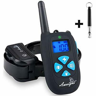 Awaiymi Dog Training Collar With Remote Upgraded 1450ft Rechargeable Waterproof
