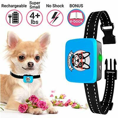 Bark Collar Small Dog Rechargeable - Barking For Dogs No Shock Control Device