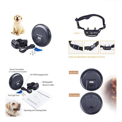 CO-Z Electronic Pet Dog Training Trainer Collar W/Remote Rechargeable Waterproof