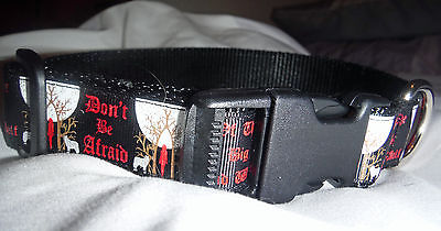 Don't Be Afraid of the Big Bad Wolf Dog Collar **FREE SHIPPING**