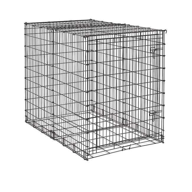 Dog Crate Large XXL XL Indoor Kennel Single Door Pet Cage Travel Outdoor Animal