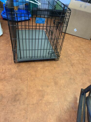 MidWest Life Stages Folding Metal Dog Crate Double Door 36-Inch... Free Shipping