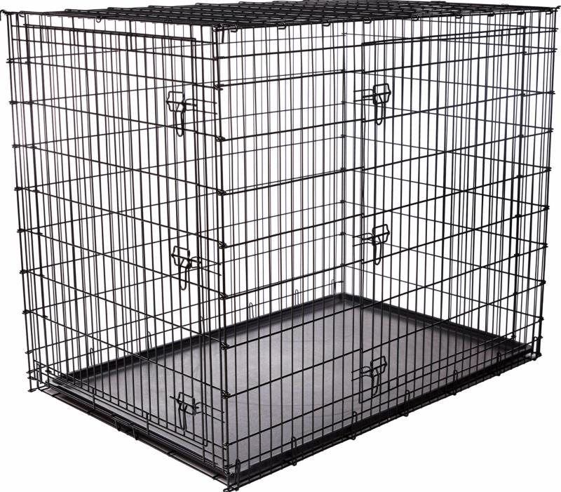 Frisco XX-Large Heavy Duty Double Door Dog Crate, 54-in Free Shipping