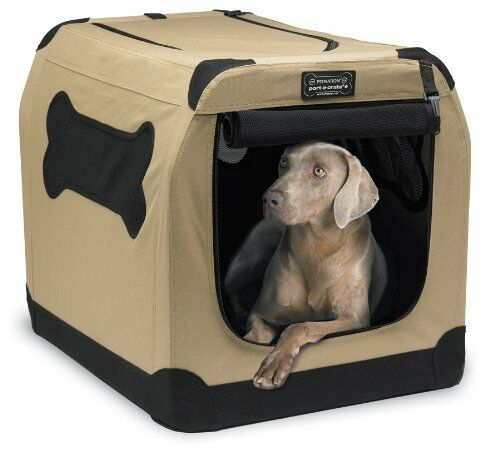 Dog Kennel Crate Comfortable Folding Soft Travel RV Pet Bed Cloth 36 Inches Big