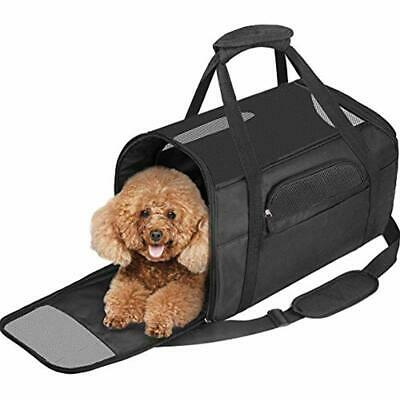 PEEKABOO Foldable Pet Crate Soft Dog Carrier Portable Kennel For Small Medium