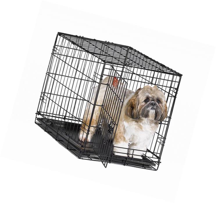 24 inch Frisco Fold & Carry Single Door Dog Crate